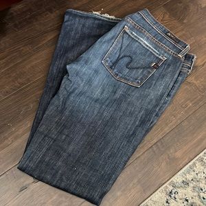 Citizens of Humanity distressed flare